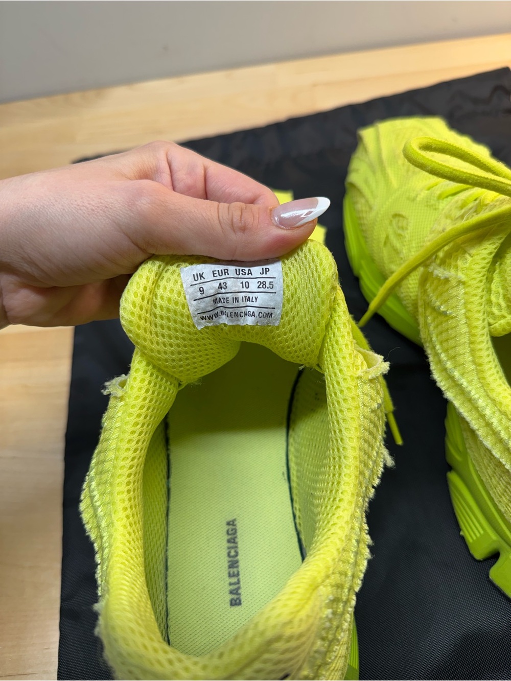 Balenciaga Phantom Sneaker 'Yellow' - Picture 10 of 10